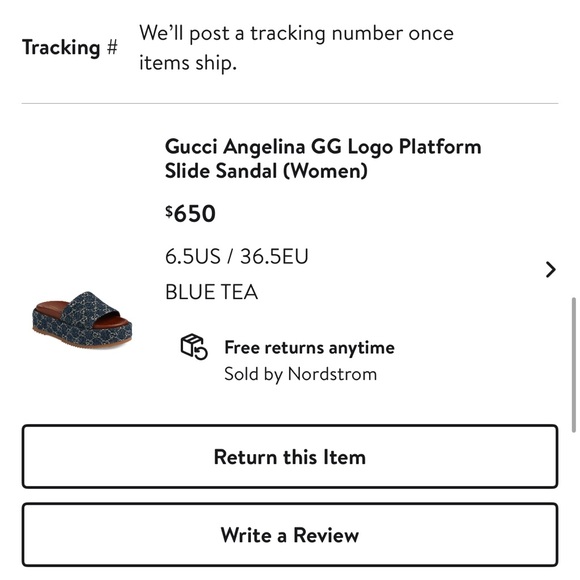 Gucci Angelina Platform Sandals - Picture 11 of 11